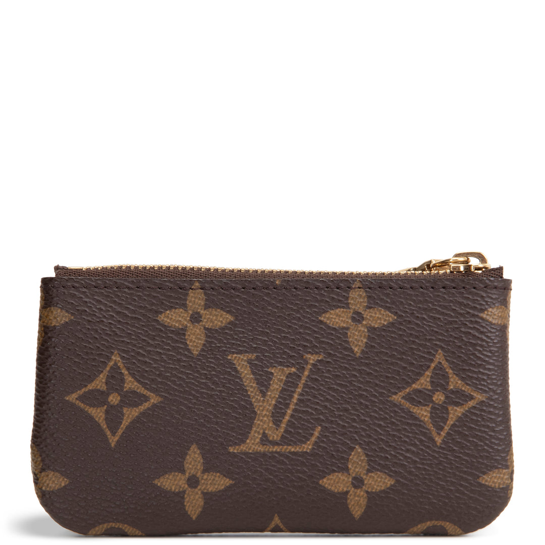 LOUIS VUITTON Monogram Pochette Cles Key Pouch