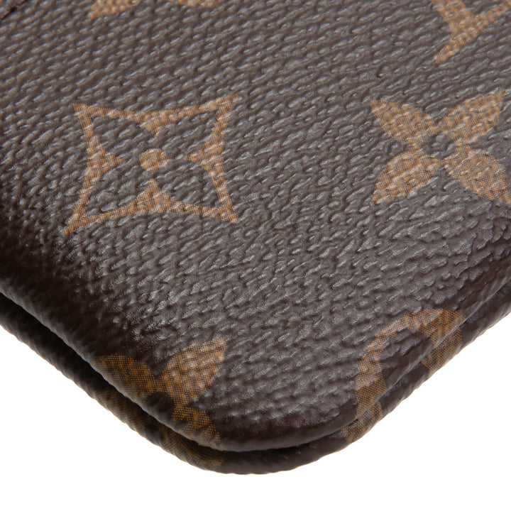 LOUIS VUITTON Monogram Pochette Cles Key Pouch