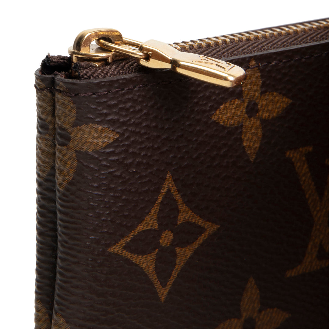 LOUIS VUITTON Monogram Pochette Cles Key Pouch