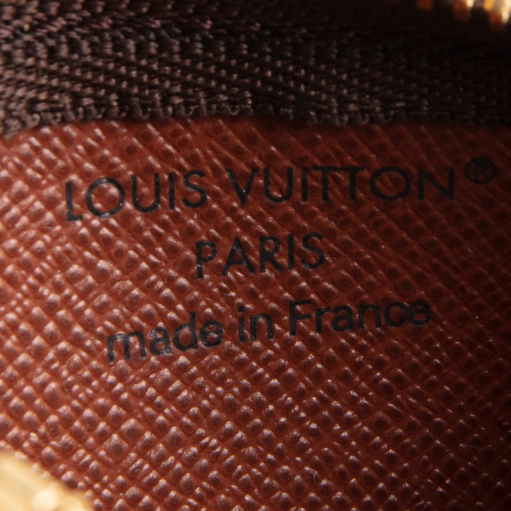 LOUIS VUITTON Monogram Pochette Cles Key Pouch