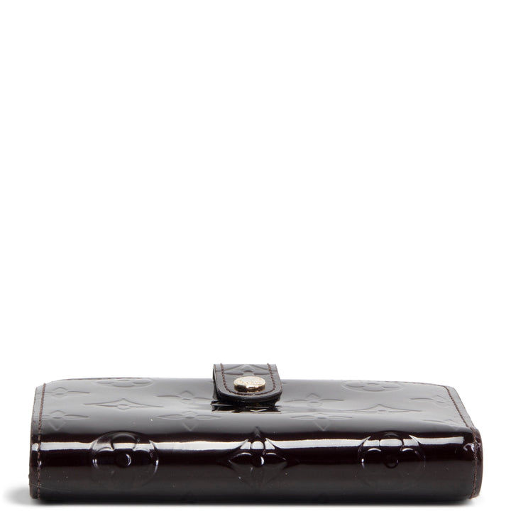 LOUIS VUITTON Monogram Vernis French Purse Wallet  OUTLET FINAL SALE - Amarante