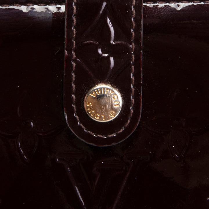 LOUIS VUITTON Monogram Vernis French Purse Wallet  OUTLET FINAL SALE - Amarante
