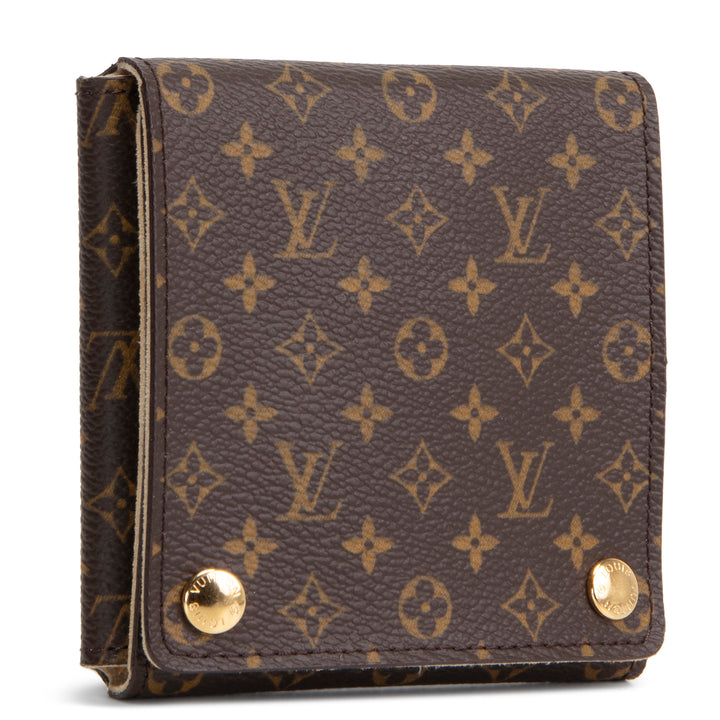 LOUIS VUITTON Monogram Jewelry Case Mini