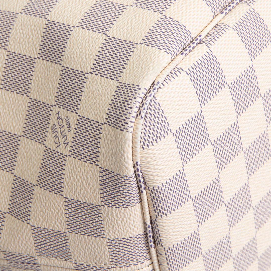 LOUIS VUITTON Neverfull MM Damier Azur