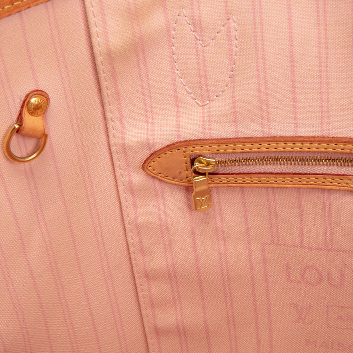 LOUIS VUITTON Neverfull MM Damier Azur