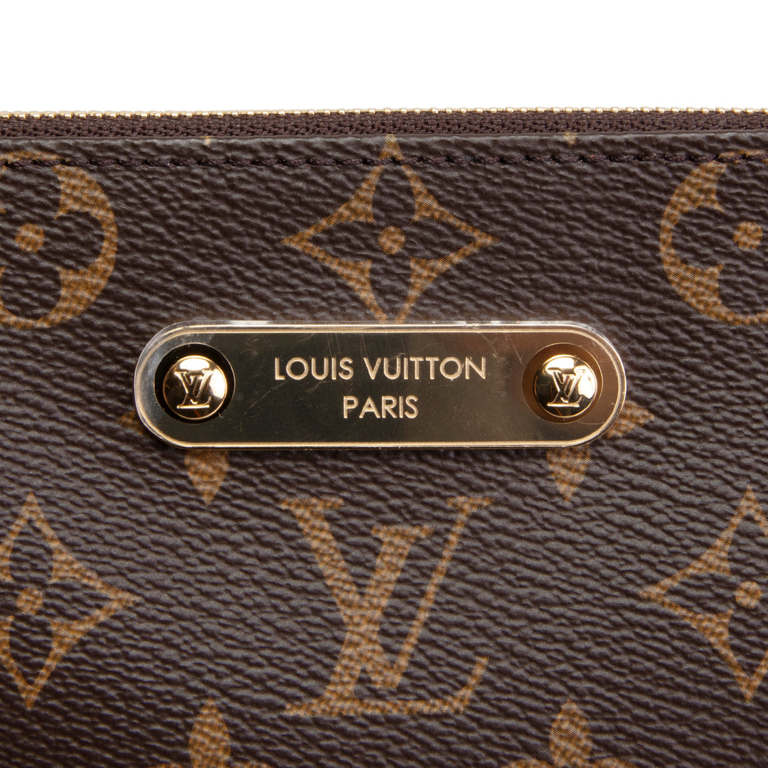 LOUIS VUITTON Pochette Eva Clutch Monogram