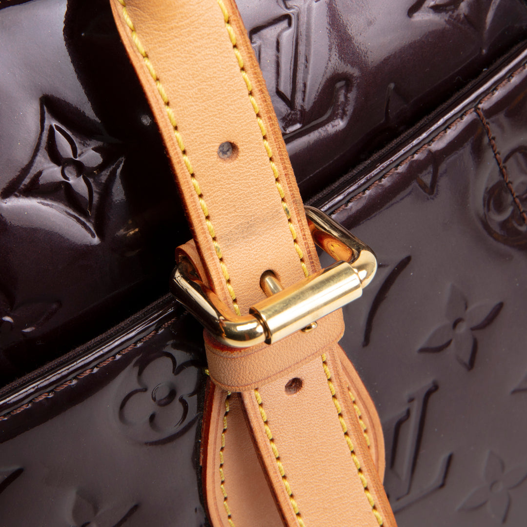 LOUIS VUITTON Vernis Monogram Summit Drive - Amarante