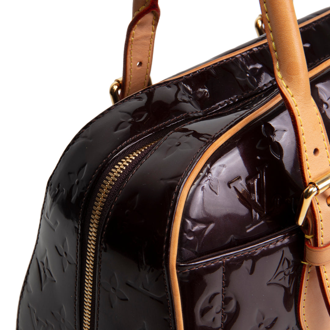 LOUIS VUITTON Vernis Monogram Summit Drive - Amarante