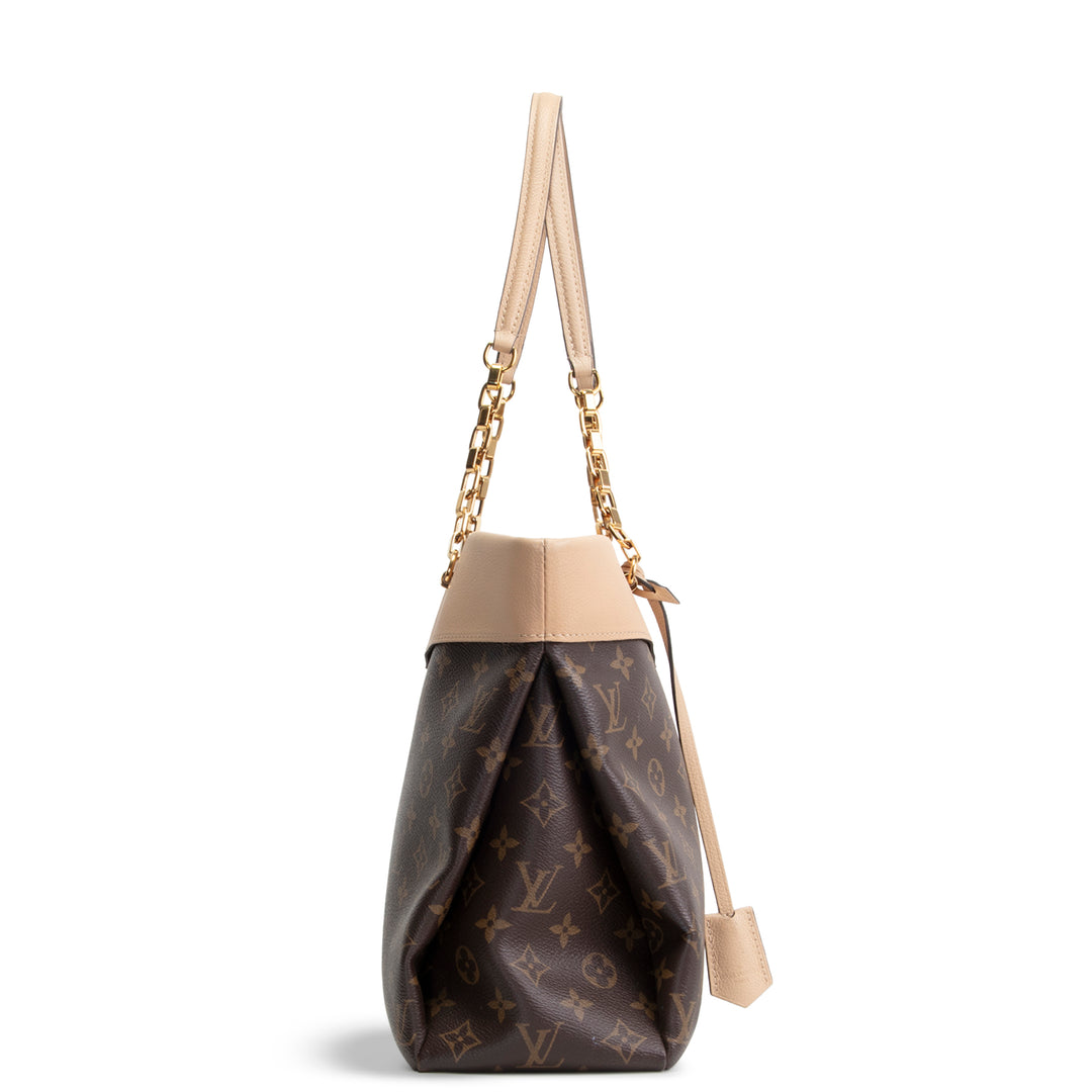 LOUIS VUITTON Monogram Pallas Shopper Tote