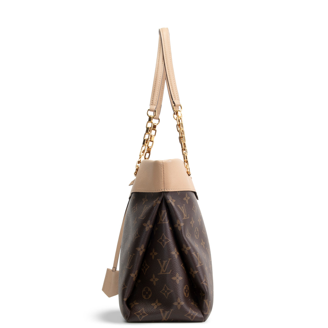 LOUIS VUITTON Monogram Pallas Shopper Tote