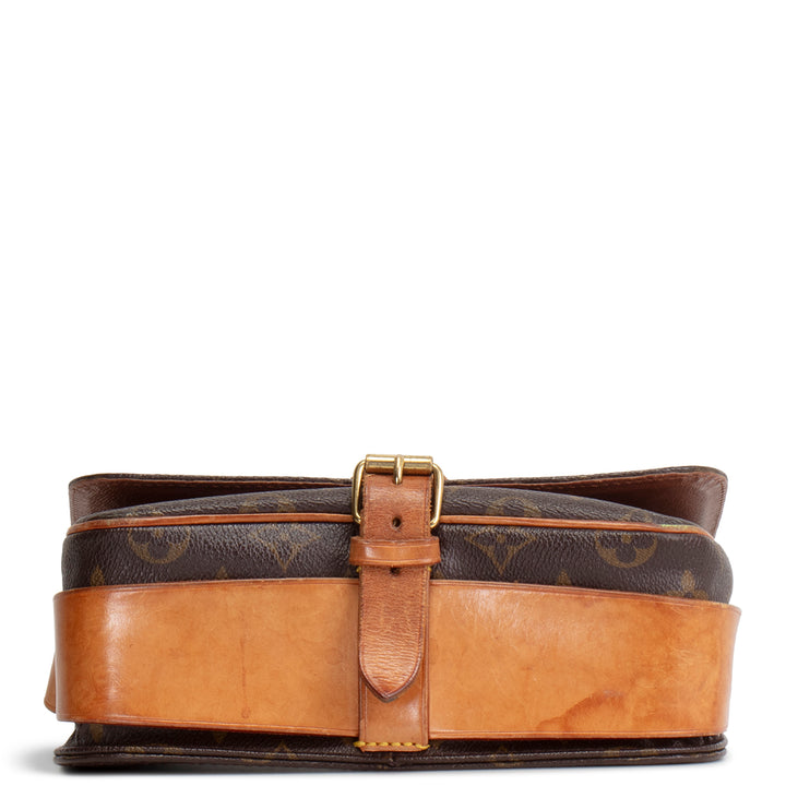 LOUIS VUITTON Vintage Monogram Cartouchiere Shoulder Bag - OUTLET FINAL SALE