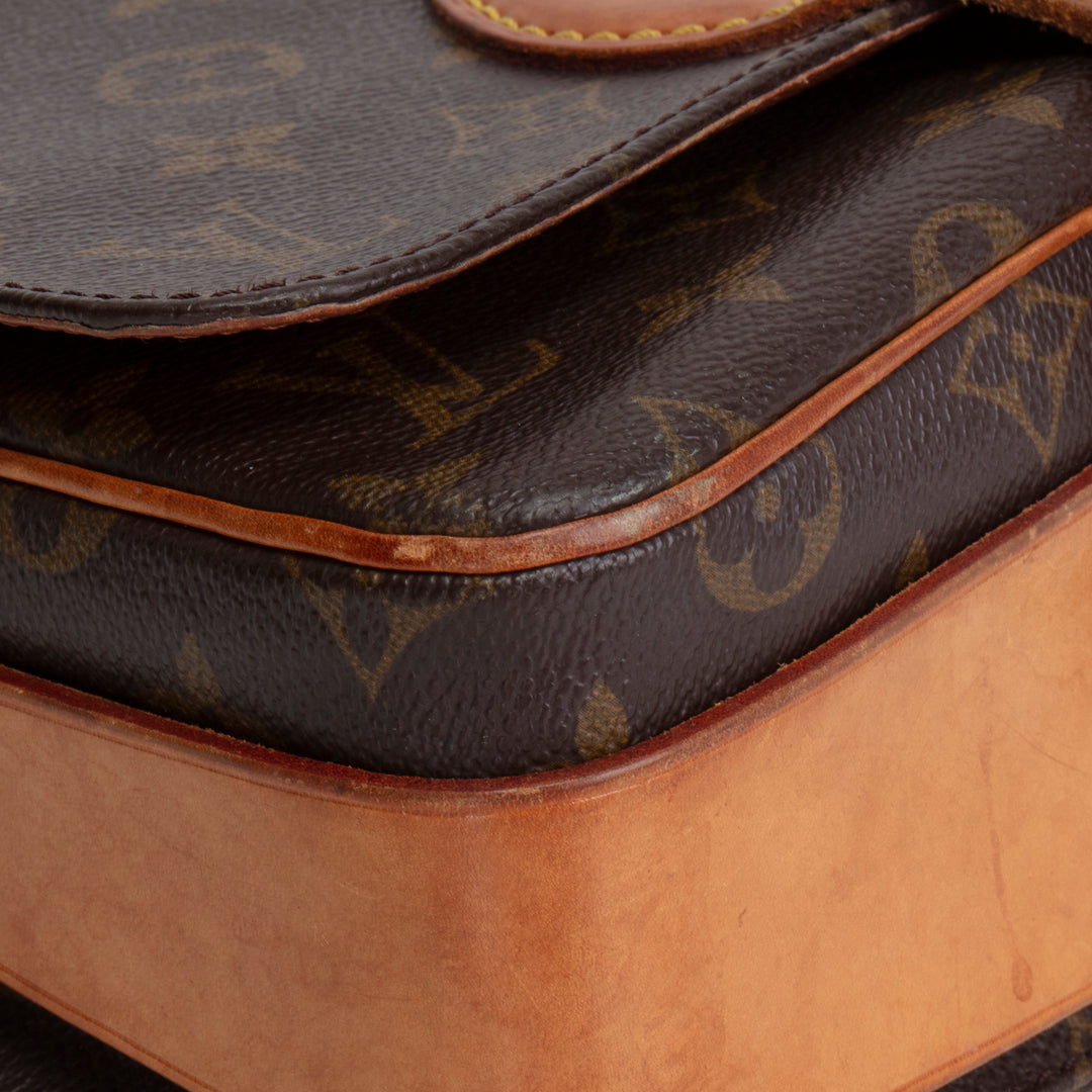 LOUIS VUITTON Vintage Monogram Cartouchiere Shoulder Bag - OUTLET FINAL SALE
