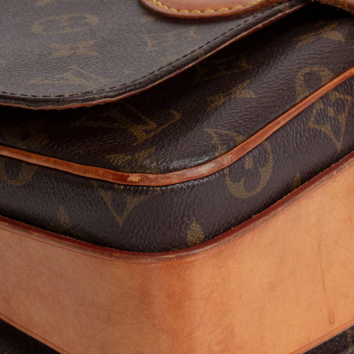 LOUIS VUITTON Vintage Monogram Cartouchiere Shoulder Bag - OUTLET FINAL SALE