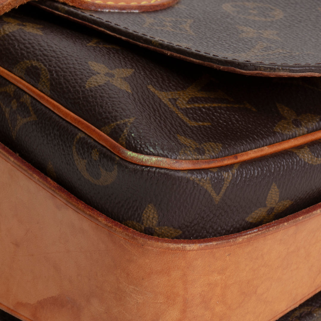 LOUIS VUITTON Vintage Monogram Cartouchiere Shoulder Bag - OUTLET FINAL SALE