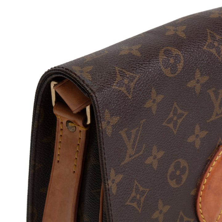 LOUIS VUITTON Vintage Monogram Cartouchiere Shoulder Bag - OUTLET FINAL SALE