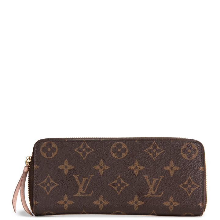 LOUIS VUITTON Monogram Clemence Wallet - OUTLET FINAL SALE