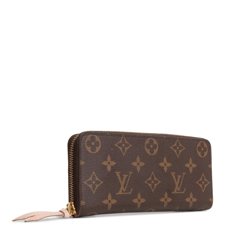 LOUIS VUITTON Monogram Clemence Wallet - OUTLET FINAL SALE