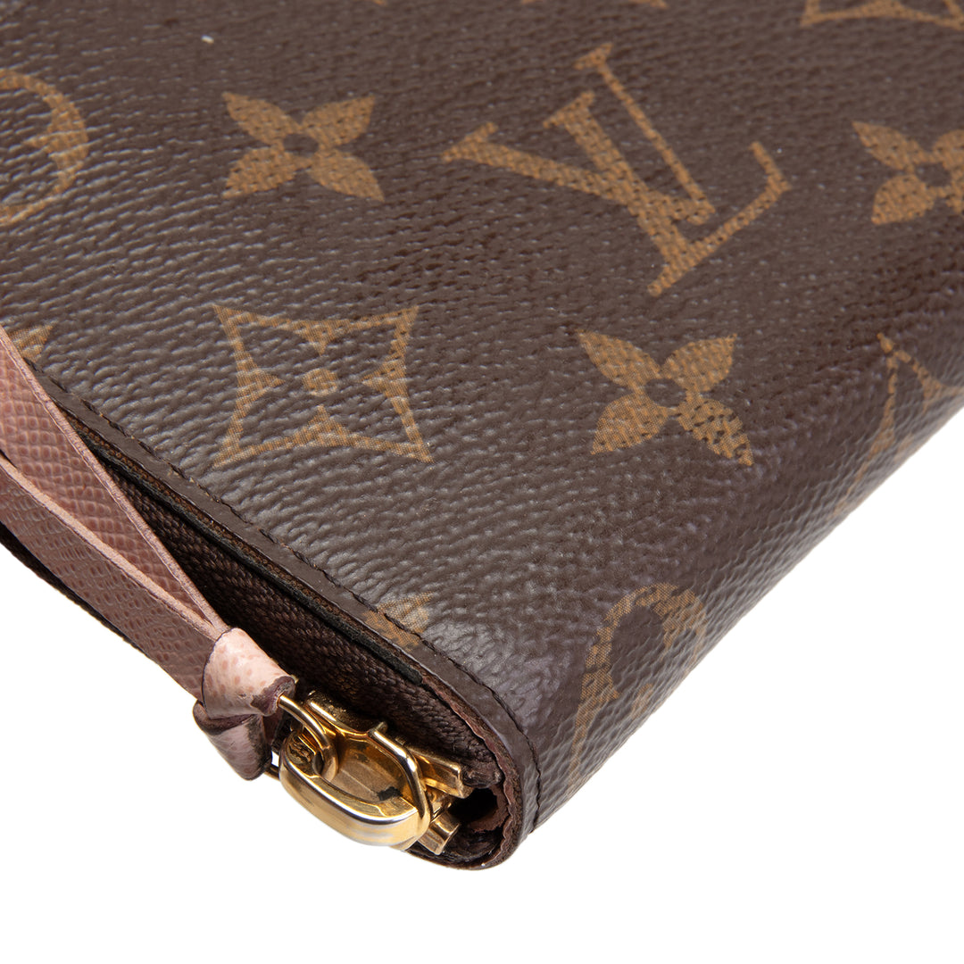 LOUIS VUITTON Monogram Clemence Wallet - OUTLET FINAL SALE