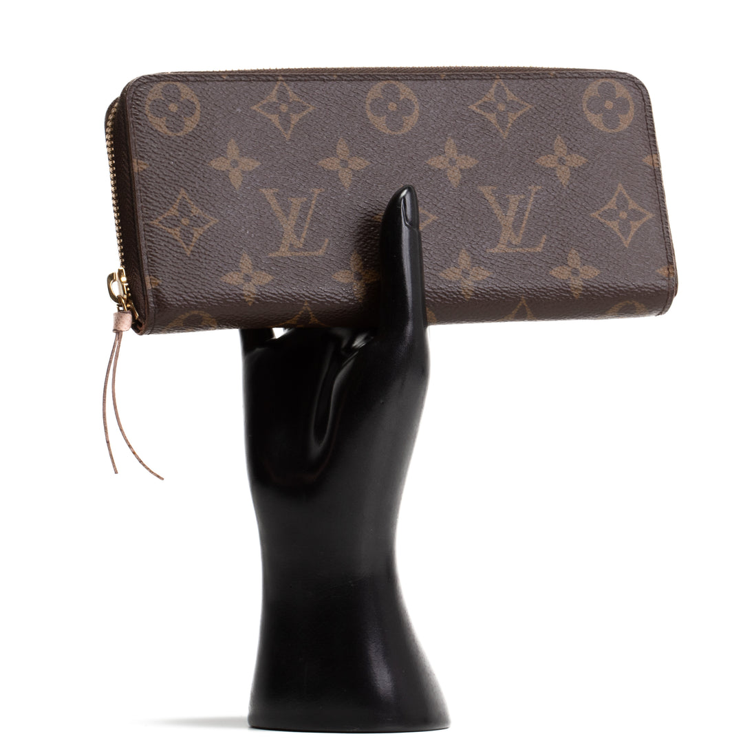 LOUIS VUITTON Monogram Clemence Wallet - OUTLET FINAL SALE