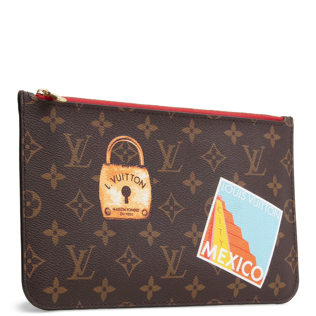 LOUIS VUITTON Monogram Neverfull Pochette OUTLET FINAL SALE