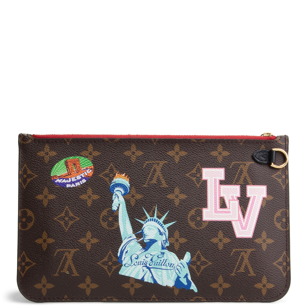 LOUIS VUITTON Monogram Neverfull Pochette OUTLET FINAL SALE