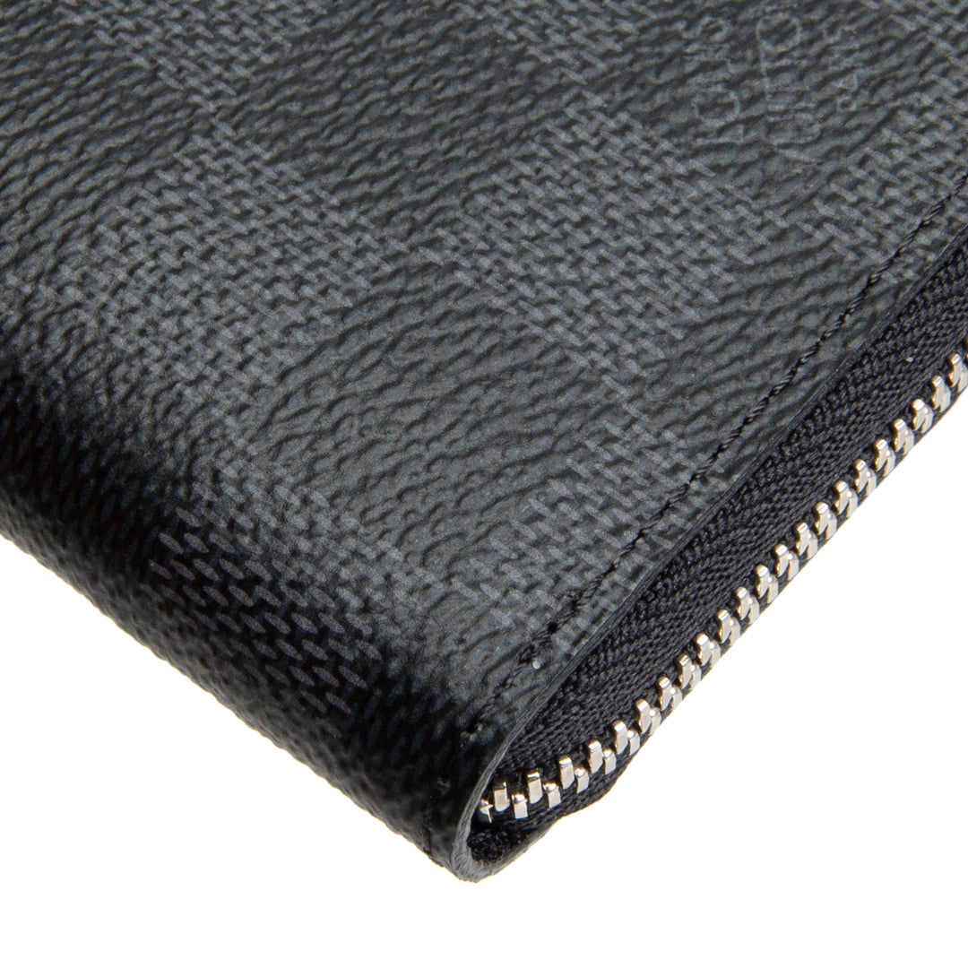 LOUIS VUITTON Zippy Coin Purse Damier Graphite