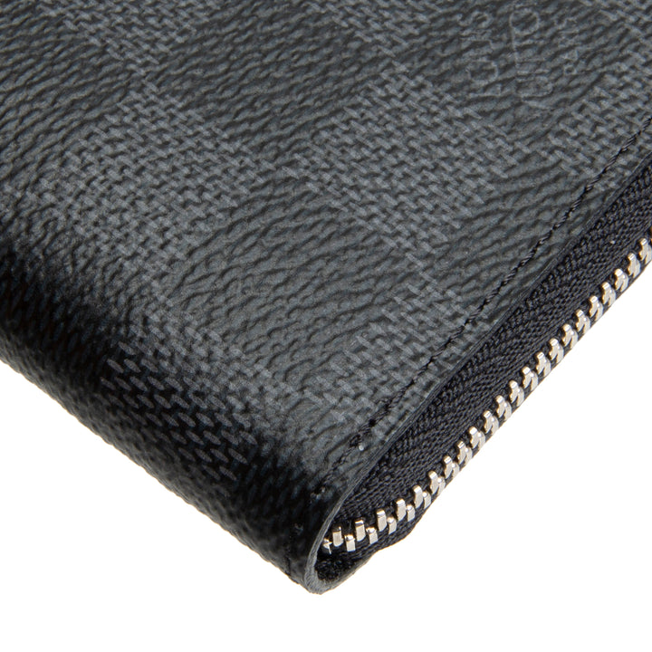 LOUIS VUITTON Zippy Coin Purse Damier Graphite