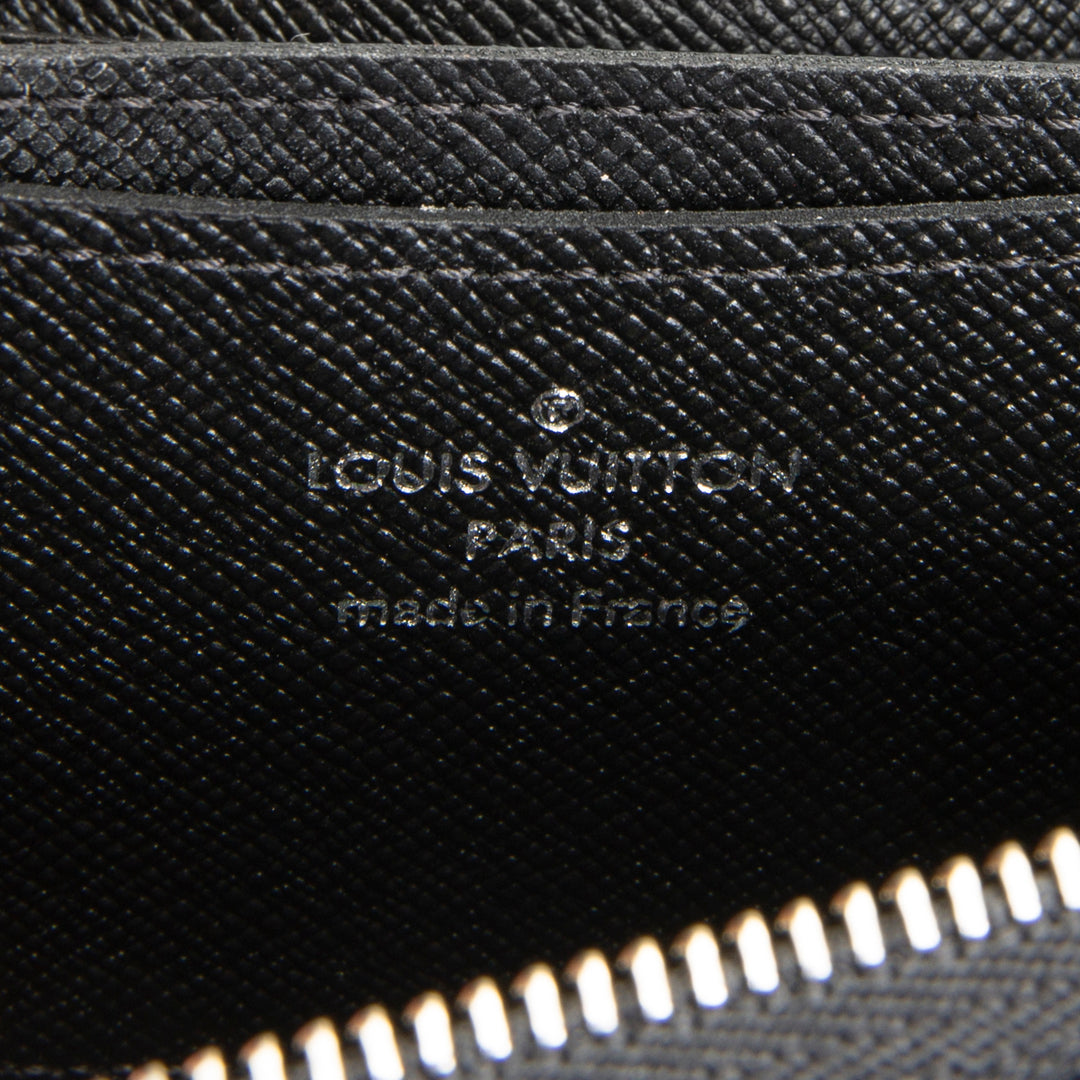 LOUIS VUITTON Zippy Coin Purse Damier Graphite