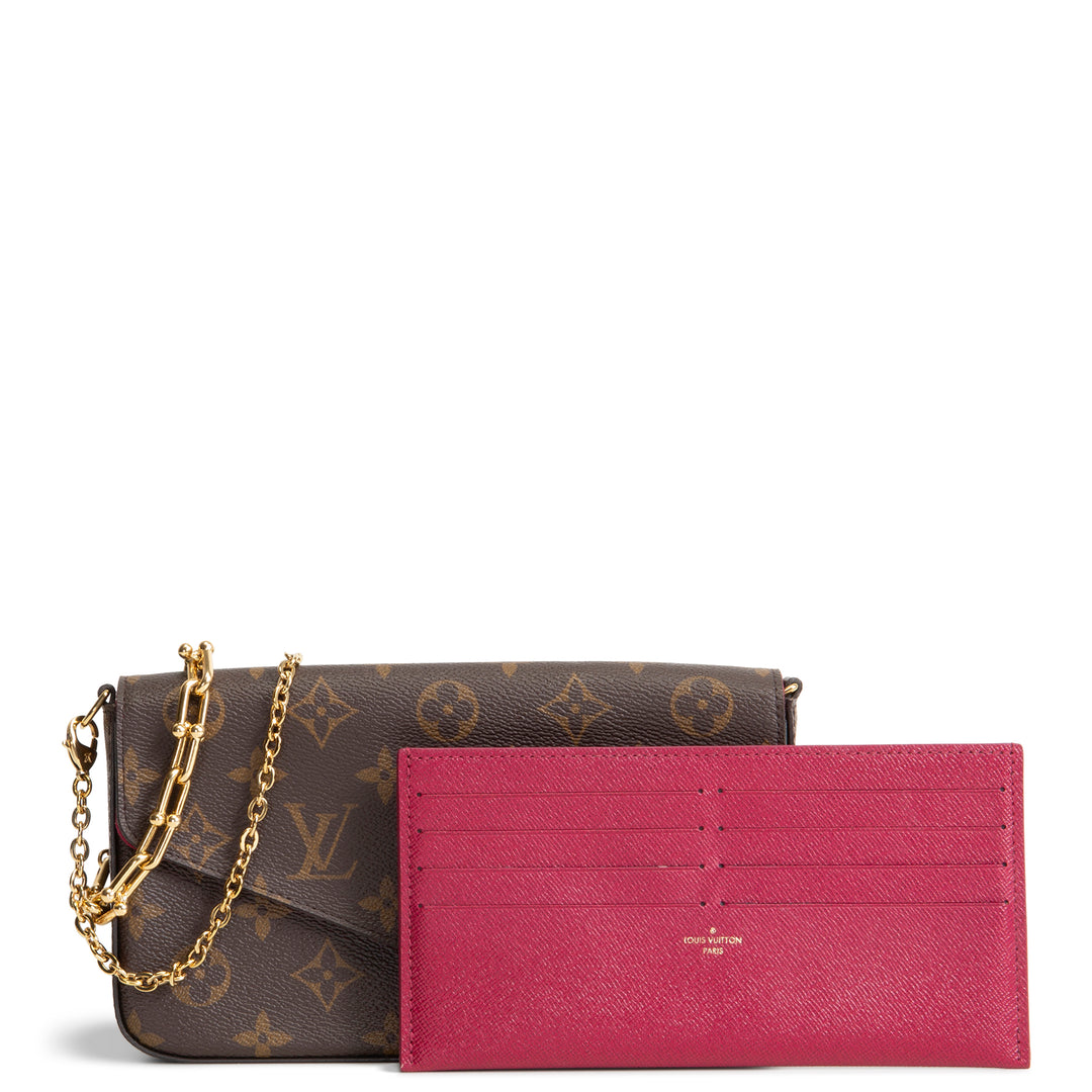 LOUIS VUITTON Monogram Felicie Pochette - 1 Insert