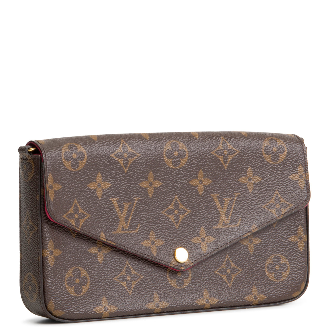 LOUIS VUITTON Monogram Felicie Pochette - 1 Insert