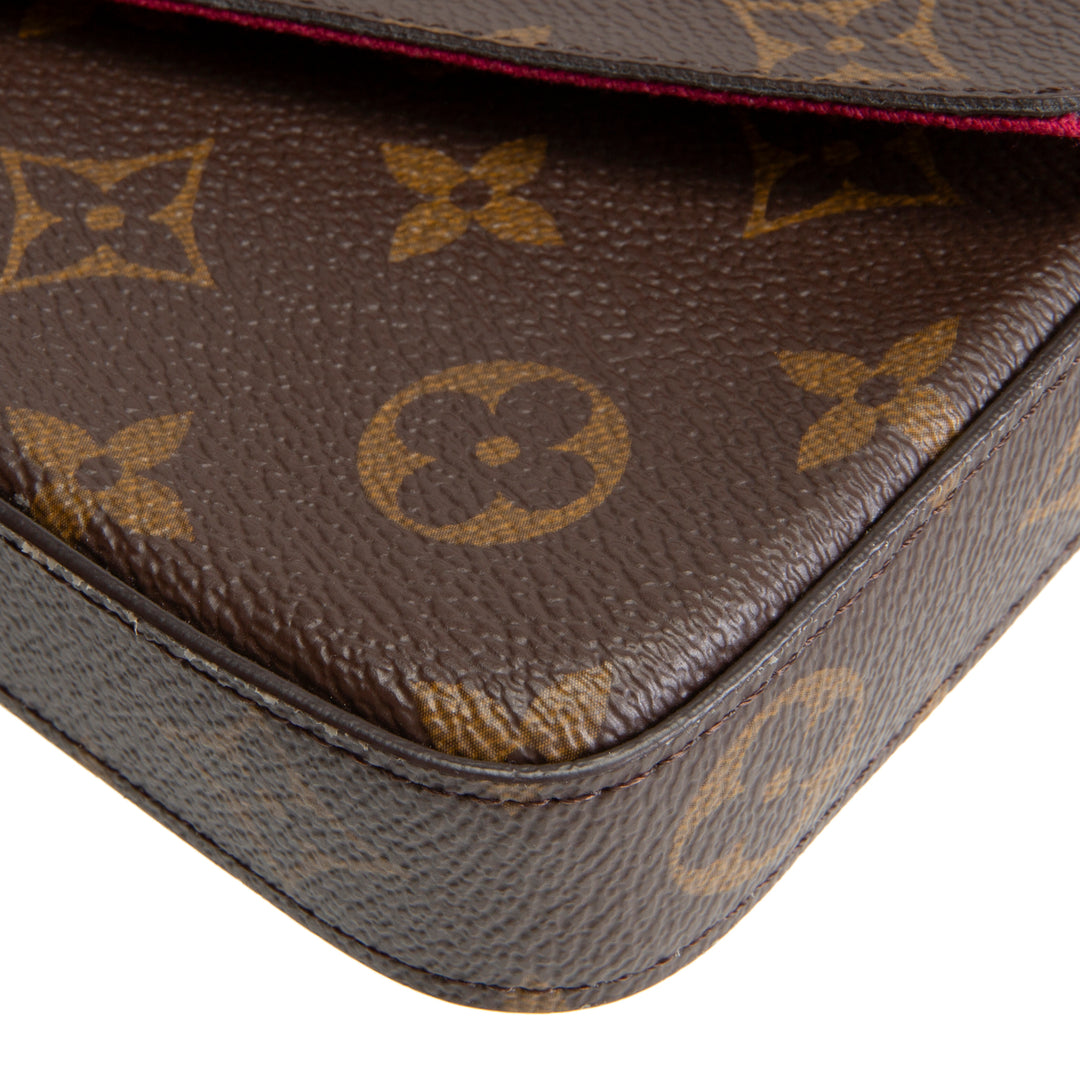 LOUIS VUITTON Monogram Felicie Pochette - 1 Insert