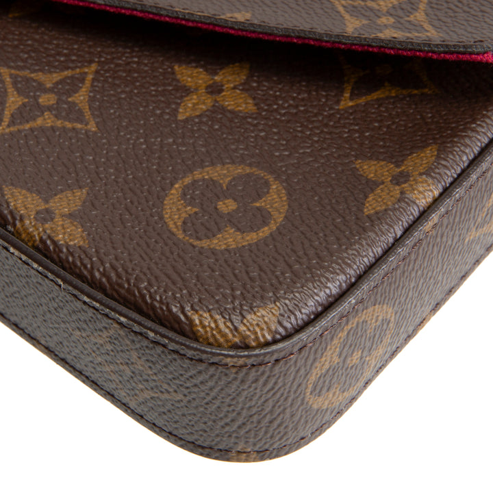 LOUIS VUITTON Monogram Felicie Pochette - 1 Insert