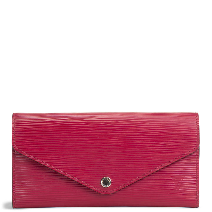 LOUIS VUITTON Epi Josephine Wallet w/ Insert - Berry