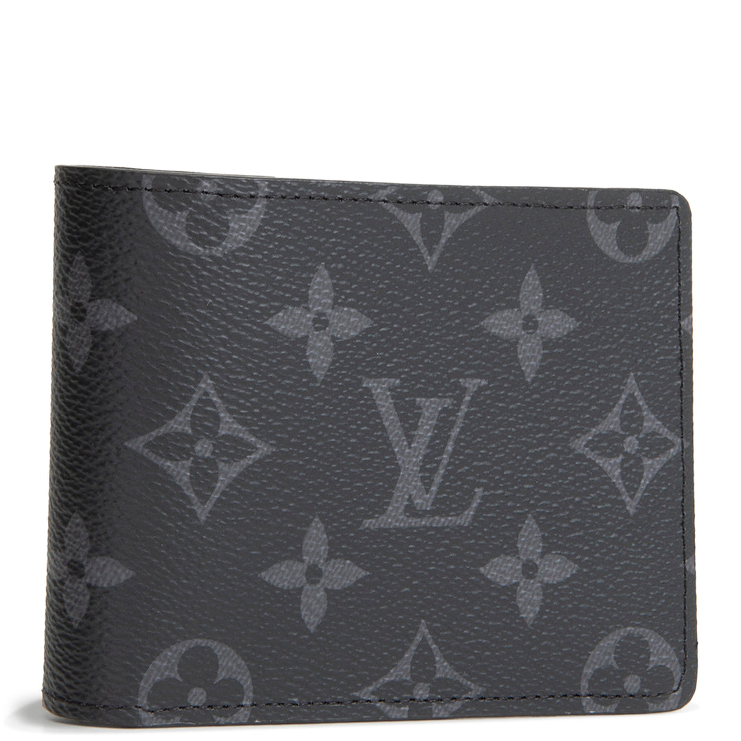 LOUIS VUITTON Monogram Eclipse Slender Wallet