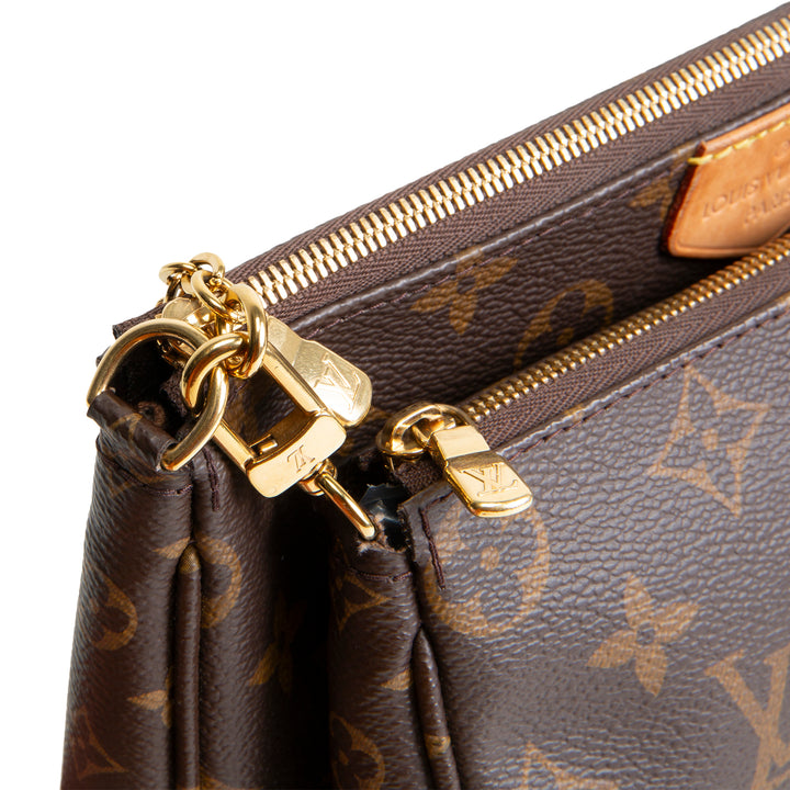 LOUIS VUITTON Monogram Multi Pochette Accessoires - Olive Khaki