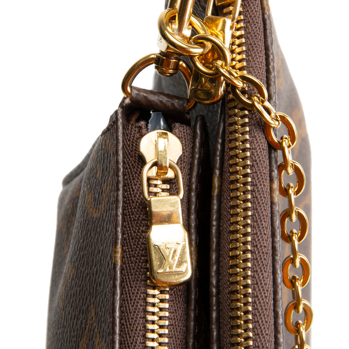 LOUIS VUITTON Monogram Multi Pochette Accessoires - Olive Khaki