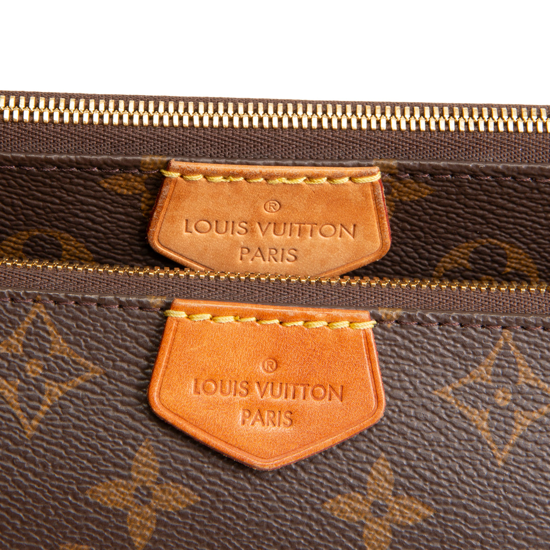 LOUIS VUITTON Monogram Multi Pochette Accessoires - Olive Khaki