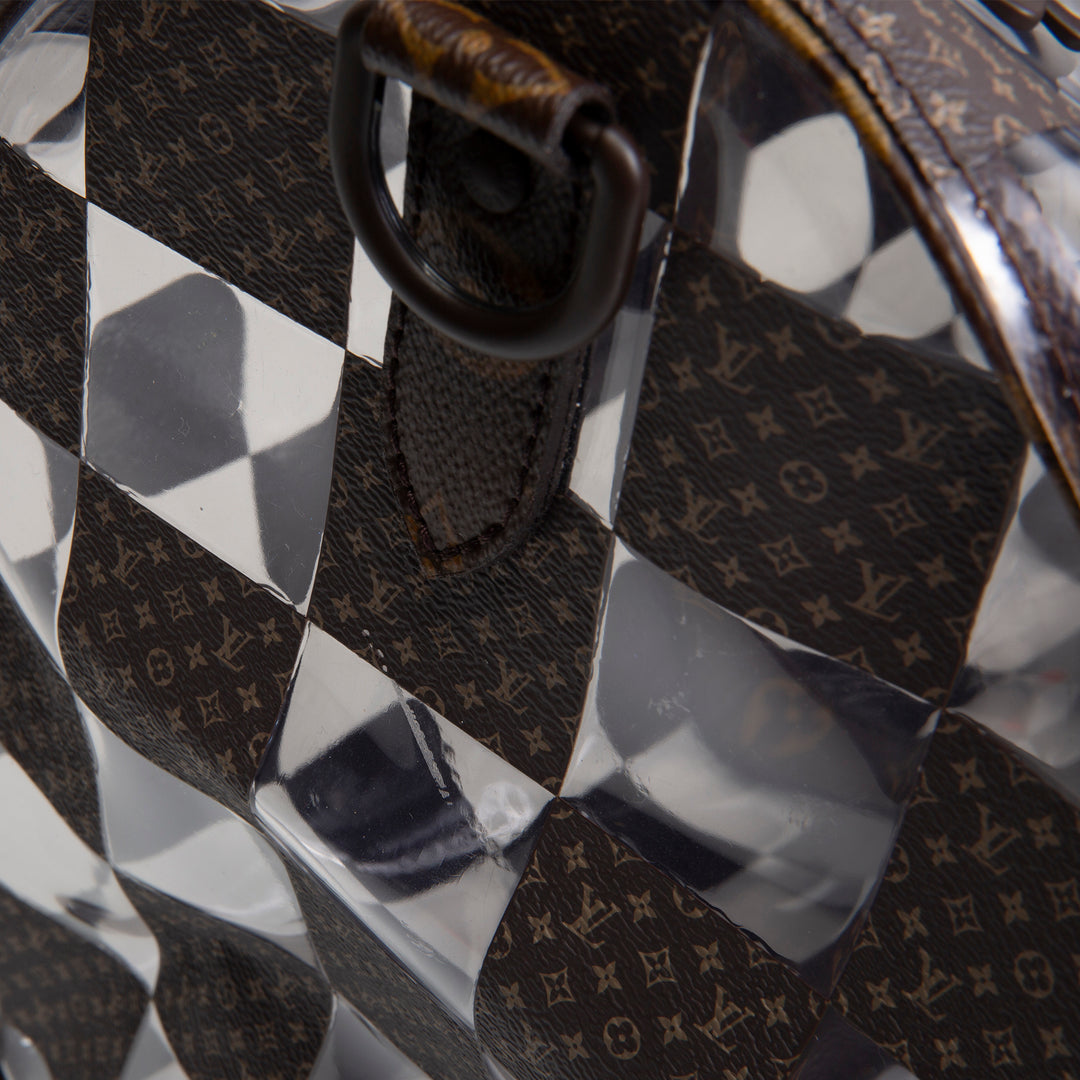 LOUIS VUITTON Chess Keepall Bandouliere 50