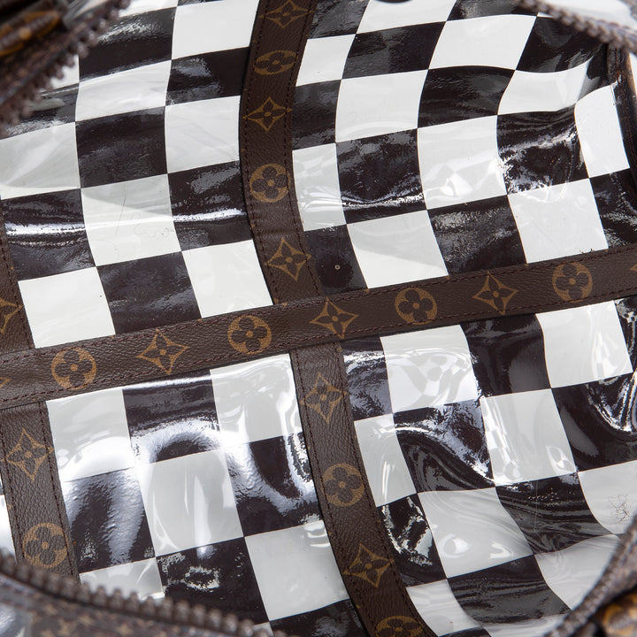 LOUIS VUITTON Chess Keepall Bandouliere 50