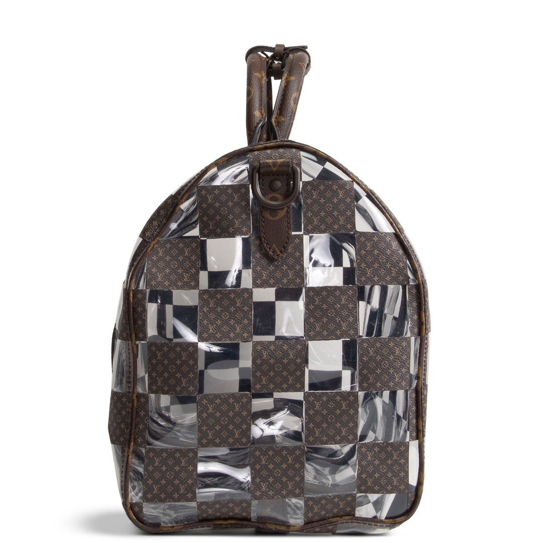 LOUIS VUITTON Chess Keepall Bandouliere 50
