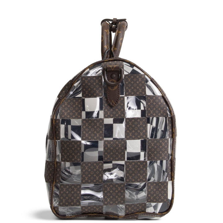 LOUIS VUITTON Chess Keepall Bandouliere 50