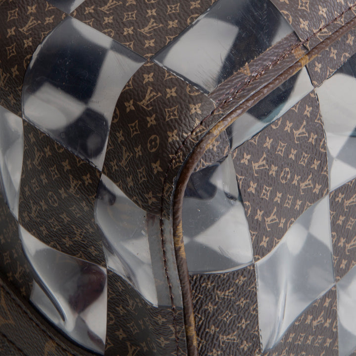 LOUIS VUITTON Chess Keepall Bandouliere 50