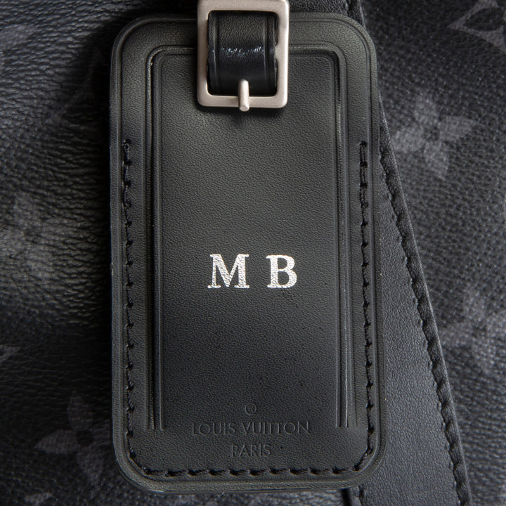 LOUIS VUITTON Monogram Eclipse Keepall Bandouliere 50