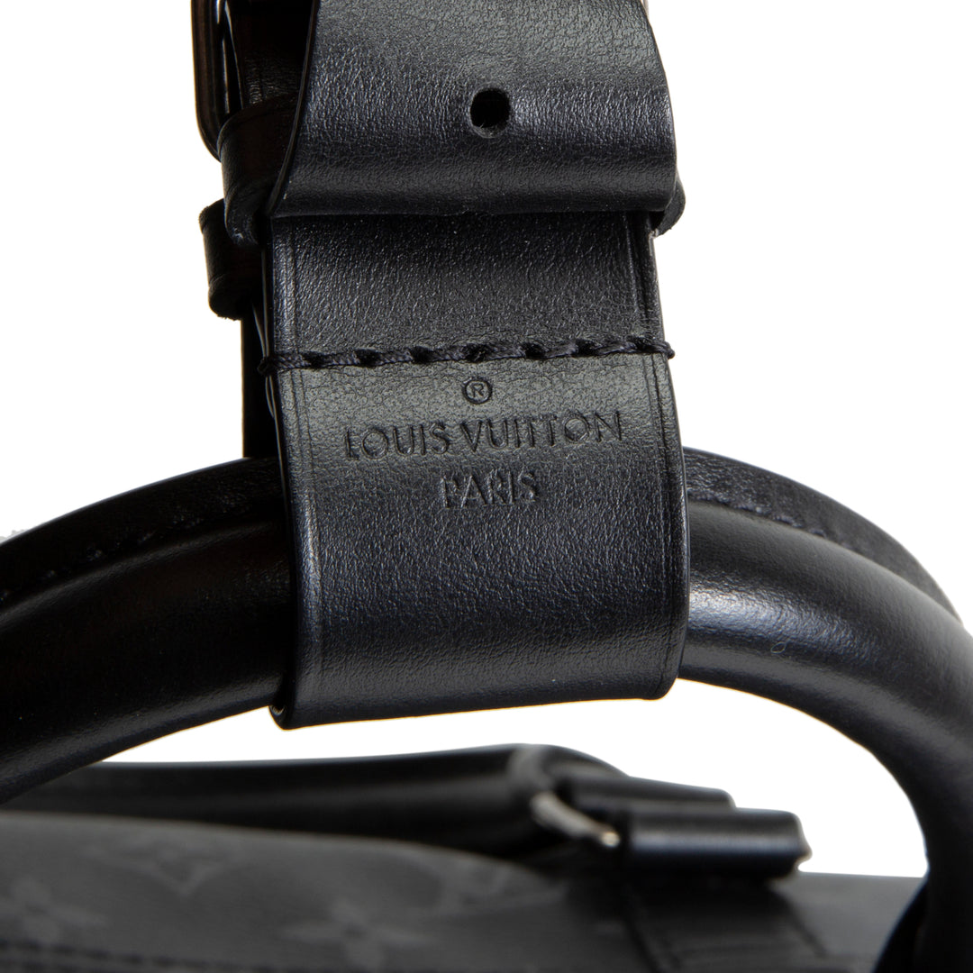 LOUIS VUITTON Monogram Eclipse Keepall Bandouliere 50