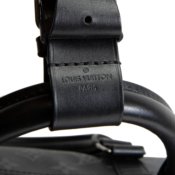 LOUIS VUITTON Monogram Eclipse Keepall Bandouliere 50