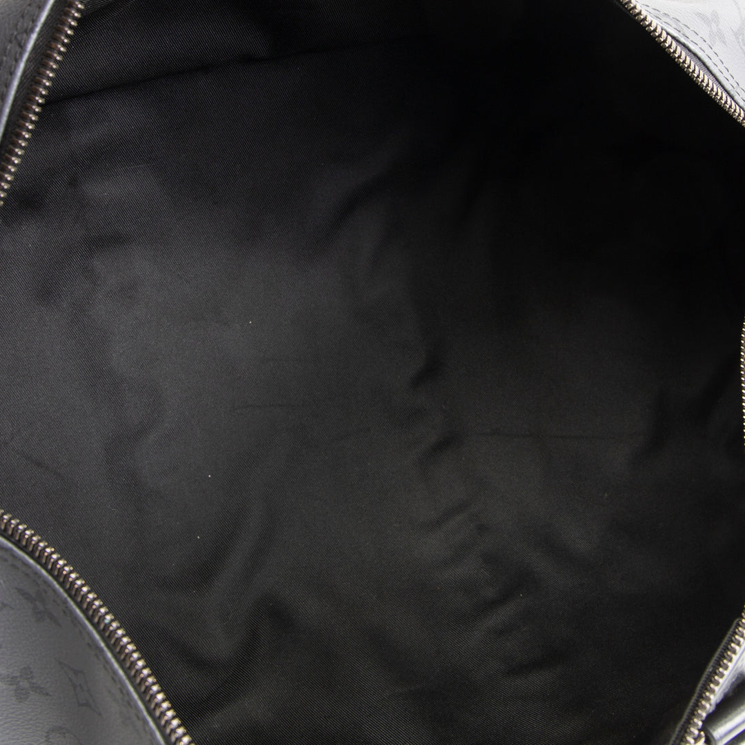 LOUIS VUITTON Monogram Eclipse Keepall Bandouliere 50