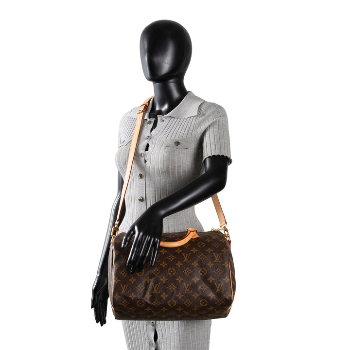LOUIS VUITTON Speedy 30 Bandouliere Monogram