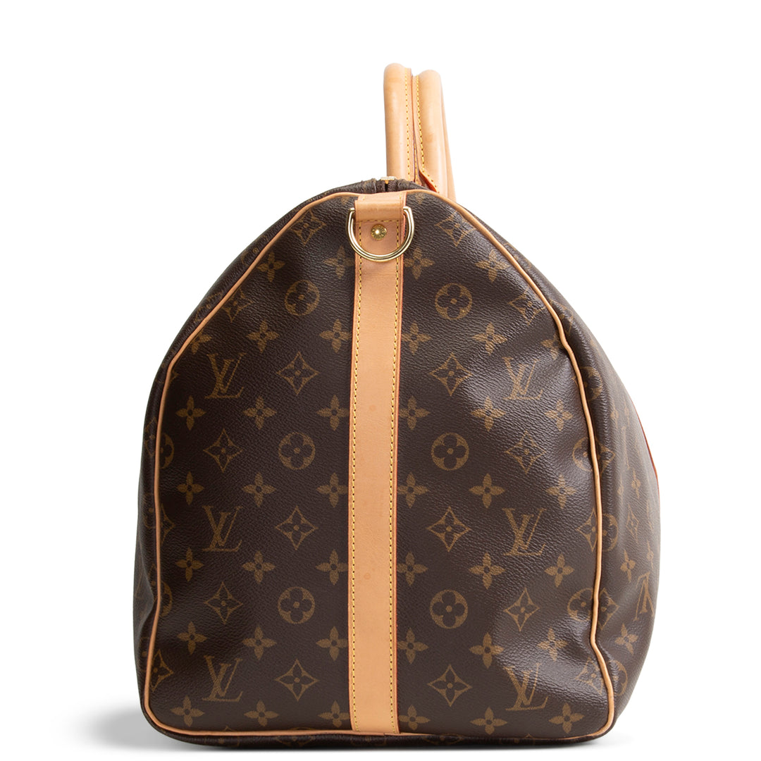 LOUIS VUITTON Monogram Keepall Bandouliere 55