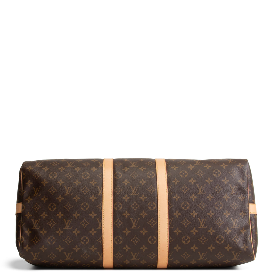 LOUIS VUITTON Monogram Keepall Bandouliere 55