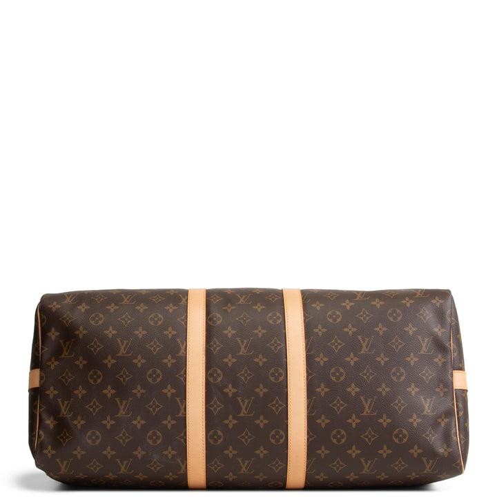 LOUIS VUITTON Monogram Keepall Bandouliere 55